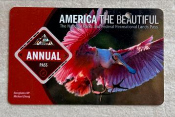 AMERICA THE BEAUTIFUL geldig tot april 2026 beschikbaar voor biedingen