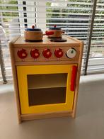 Vintage speelkeuken fornuis oven oersterk, Ophalen, Zo goed als nieuw, Hout, Speelkeuken