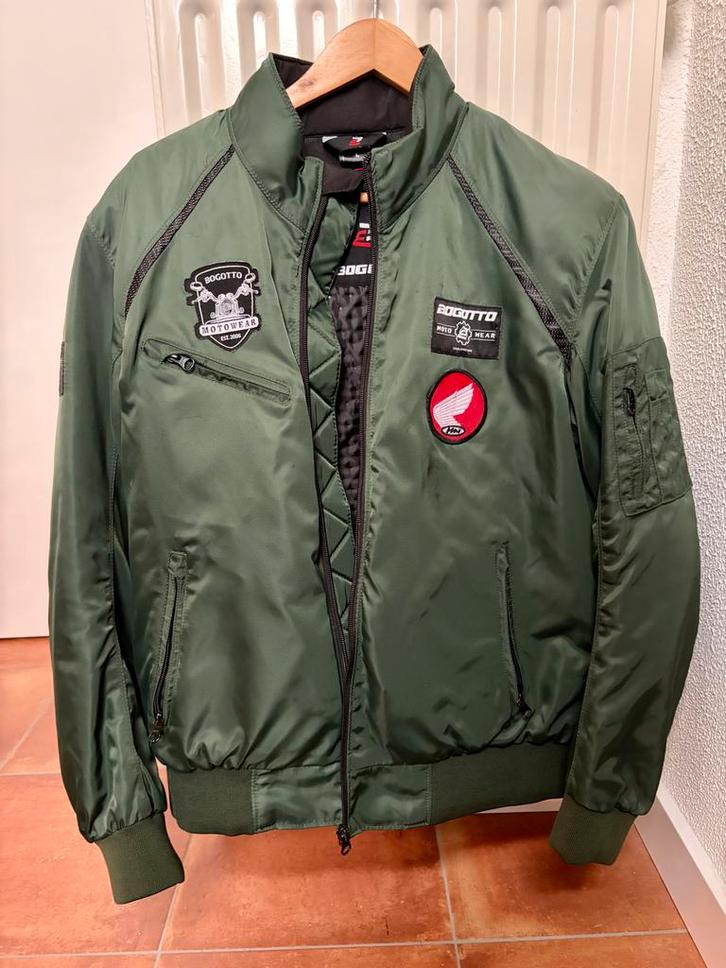 Bogotto Boston Motorjas - Maat L, Motoren, Kleding | Motorkleding, Jas | textiel, Heren, Tweedehands, Ophalen of Verzenden