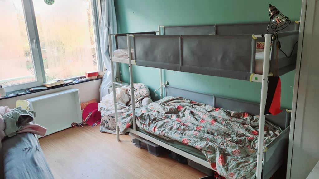 Ikea Vitval stapelbed, Kinderen en Baby's, Kinderkamer | Stapelbedden en Hoogslapers, Ophalen, Gebruikt, Stapelbed