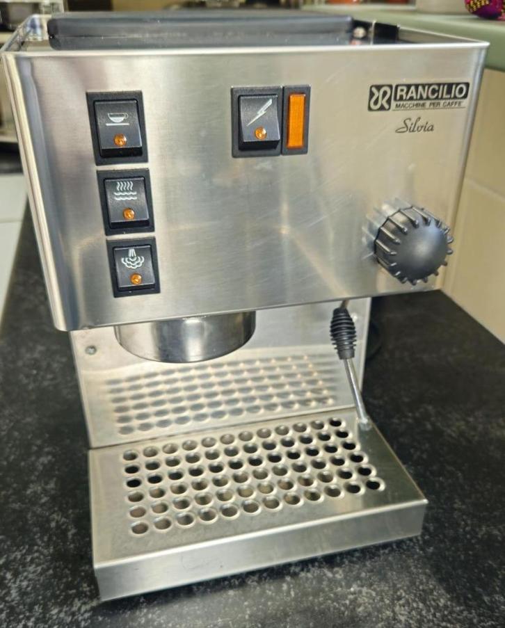 Rancilio Silvia V1, Witgoed en Apparatuur, Koffiezetapparaten, Refurbished, Overige typen, Koffiemachine, 1 kopje, Stoompijpje
