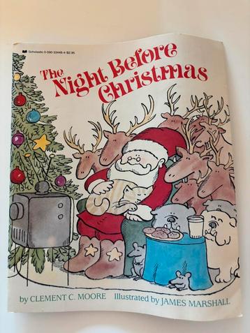 Vintage 1985 The night before Christmas Scholastic beschikbaar voor biedingen