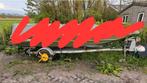 Pega kanteltrailer trailer boottrailer wielklem disselslot, Ophalen, Minder dan 1500 kg, Gebruikt, Verstelbare verlichting