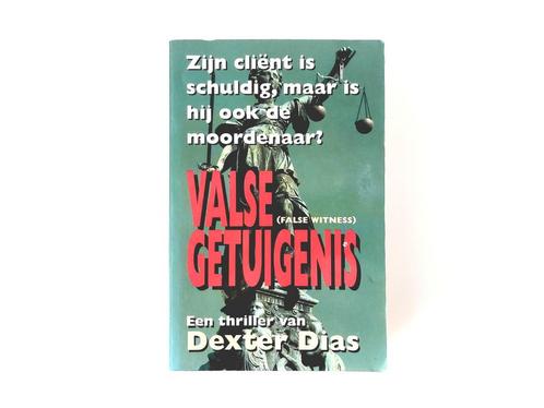 Dexter Dias - Valse Getuigenis, Boeken, Thrillers, Zo goed als nieuw, Ophalen of Verzenden