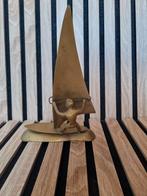 Messing surfer, Antiek en Kunst, Antiek | Koper en Brons, Ophalen of Verzenden
