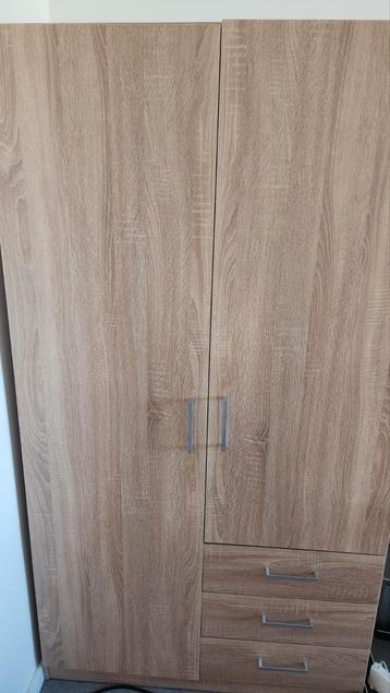 Jysk Wardrobe Kledingkast FANDRUP 97x176 2 doors 3 drawers beschikbaar voor biedingen
