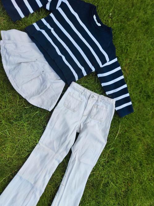 3 delig set broek, rok , trui Zara maat 134, Kinderen en Baby's, Kinderkleding | Maat 134, Zo goed als nieuw, Meisje, Setje, Ophalen of Verzenden