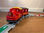 Duplo Treinbaan met zelfrijzende Locomotief en Accessoires, Ophalen of Verzenden, Zo goed als nieuw