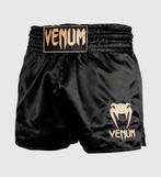 Venum kickboks broekje classic zwart/goud XL, Sport en Fitness, Vechtsporten en Zelfverdediging, Maat XL, Ophalen of Verzenden