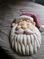 Antiek oude kerstman hoofd van papier-maché, Diversen, Kerst, Ophalen of Verzenden