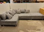 Mooie nette hoek bank in 3 posities, Huis en Inrichting, Banken | Complete zithoeken, Ophalen, Zo goed als nieuw, Stof
