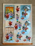 Kerst knipvel kinderen (2x), Hobby en Vrije tijd, Kaarten | Zelf maken, Ophalen of Verzenden, Nieuw, Kerst, Knipvel