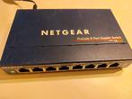 Netgear ProSafe 8 port Gigabite switch GS108 gebruikt, Computers en Software, Netwerk switches, Ophalen of Verzenden, Gebruikt