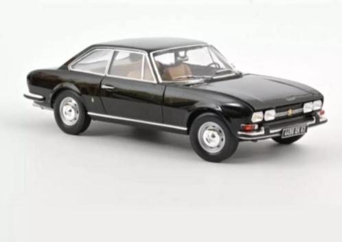 Peugeot 504 Coupe 1972 Zwart schaal 1/18 NOREV ref. 184816, Hobby en Vrije tijd, Modelauto's | 1:18, Nieuw, Auto, Norev, Verzenden