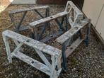 Oude Brocante Timmermans schragen  - Deco  - 70s, Ophalen, Gebruikt, 70 tot 120 cm