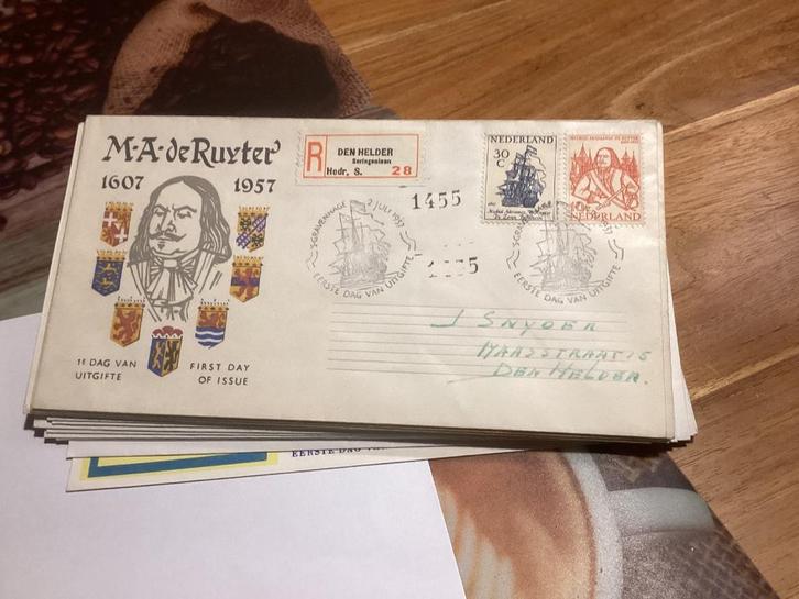 No6189 E30 aangetekend Den Helder Heb ook van Nederland, Postzegels en Munten, Postzegels | Eerstedagenveloppen, Beschreven, Nederland