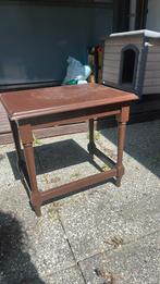 Bijzettafel, Ophalen, Minder dan 55 cm, Gebruikt, Rechthoekig