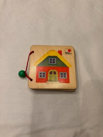 Selecta houten boekje voor baby’s of peuters goede staat! beschikbaar voor biedingen