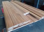 Partij gebruikt Thermo Fraké channelsiding 52 st - 9.54m2, Tuin en Terras, Palen, Balken en Planken, Ophalen of Verzenden, Gebruikt