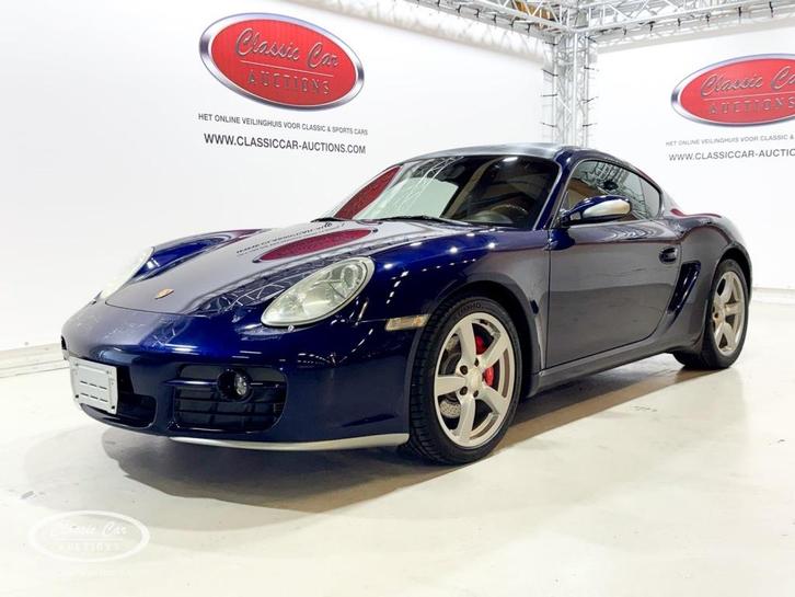 Porsche CAYMAN S  - ONLINE AUCTION, Auto's, Porsche, Bedrijf, Cayman, Benzine, Coupé, Automaat, Blauw, Gebruikt