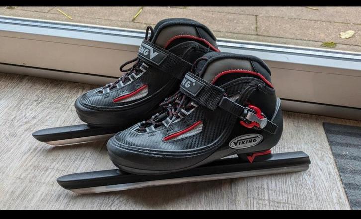 Viking Unlimited schaatsen - Maat 36, Sport en Fitness, Schaatsen, Zo goed als nieuw, Noren, Viking, Klapschaats, Ophalen of Verzenden