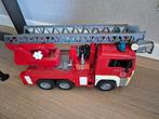 Bruder brandweer wagen, Ophalen of Verzenden, Gebruikt