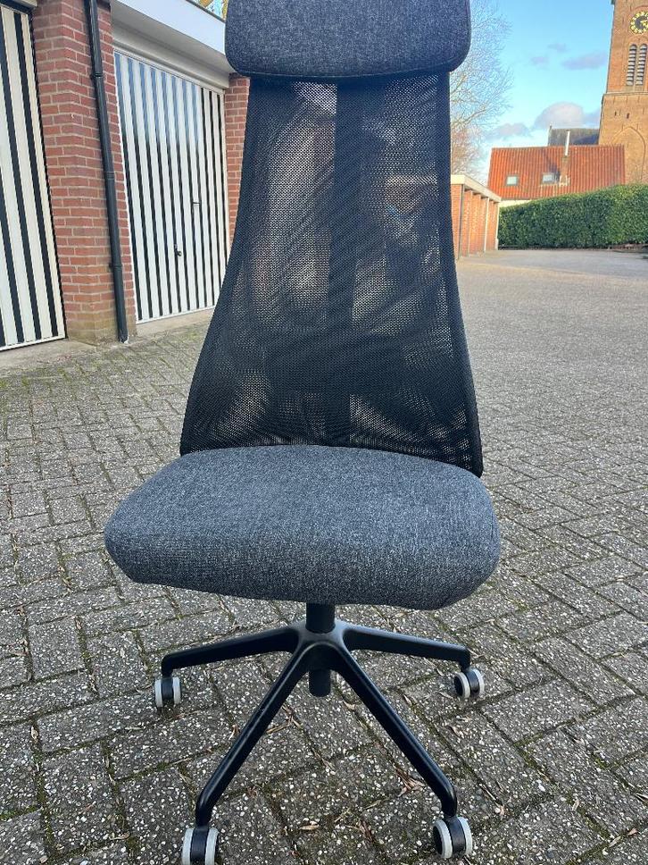 JÄRVFJÄLLET IKEA bureaustoel, Huis en Inrichting, Bureaustoelen, Gebruikt, Bureaustoel, Zwart, Ergonomisch, Ophalen