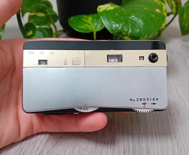 Mamiya 16 subminiatuurcamera, Audio, Tv en Foto, Fotocamera's Analoog, Spiegelreflex, Overige Merken, Ophalen of Verzenden