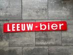 Leeuw Bier emaille bord, Verzamelen, Reclamebord, Gebruikt, I, Ophalen of Verzenden