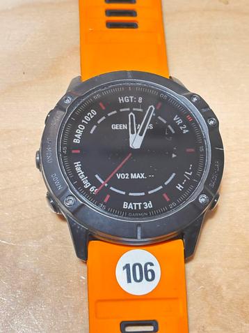 Garmin Fenix 6x (GPSinruil-nr 106) beschikbaar voor biedingen