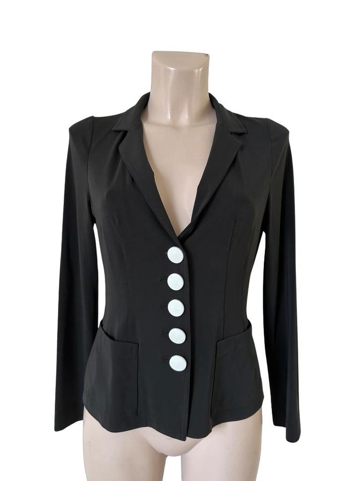 ML Collections blazer M, Kleding | Dames, Jasjes, Kostuums en Pakken, Zo goed als nieuw, Maat 38/40 (M), Zwart, Ophalen of Verzenden