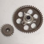 FG stalen tandwielen 18/46T (Marder, Beetle, Baja, 2wd 4wd), Gebruikt, Onderdeel, Overige schalen, Overige typen