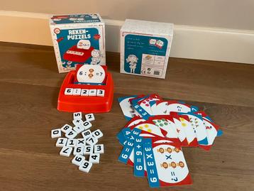 Reken puzzels oefenen met rekenen beschikbaar voor biedingen
