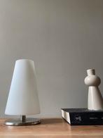 Vintage Steinhauer conische tafellamp, Gebruikt, Design, Ophalen of Verzenden, Glas