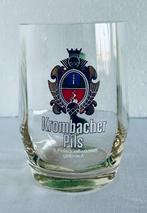 Krombacher Pils Bierpul met oor 0,5 L glas vintage Bierkrug, Ophalen, Zo goed als nieuw, Pul(len), Overige merken