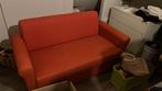 Rood bankje, Huis en Inrichting, Ophalen, 150 tot 200 cm, Tweepersoons, 75 tot 100 cm