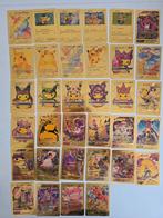 pikachu gold card pokemonkaarten, Ophalen of Verzenden