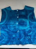 Leuke top van Paaphe stof!, Maat 38/40 (M), Blauw, Paapje, Ophalen of Verzenden