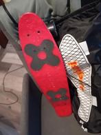 Rood Skateboard met Tas, Ophalen of Verzenden, Zo goed als nieuw, Skateboard