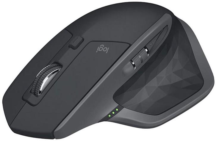 Logitech MX Master 2S - Draadloze Muis - Bluetooth, Computers en Software, Muizen, Zo goed als nieuw, Muis, Rechtshandig, Draadloos