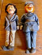 Swiebertje en Bromsnor, poppen uit de jaren '60. Prachtig!, Ophalen of Verzenden, Gebruikt, Pop
