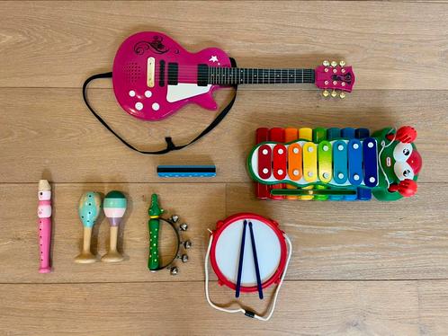 Muziekinstrumenten voor kinderen, Kinderen en Baby's, Speelgoed | Educatief en Creatief, Gebruikt, Met geluid, Ophalen of Verzenden