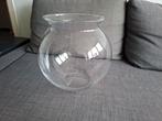 Grote glazen vissenkom / terrarium / bloemenvaas, Dieren en Toebehoren, Vissen | Aquaria en Toebehoren, Ophalen, Leeg aquarium
