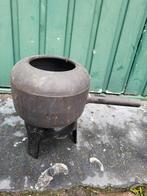 Mooi gietijzeren fondue stel castrone france, Ophalen of Verzenden, Zo goed als nieuw, Brander, Fonduepan