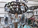 Kaarsen kroonluchter supergaaf barok eyecatcher!80L Miekje's, Antiek en Kunst, Antiek | Lampen, Ophalen