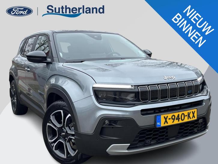 Jeep Avenger Summit 54 kWh |SCI|156pk Automaat | Adaptieve C, Auto's, Jeep, Bedrijf, Te koop, Avenger, 360° camera, ABS, Achteruitrijcamera