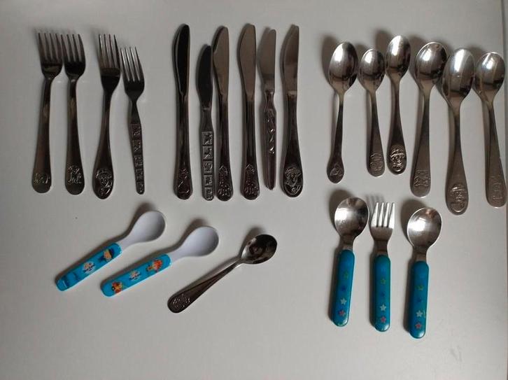 Vintage Kinderbestek Set, Antiek en Kunst, Antiek | Bestek, Ophalen of Verzenden