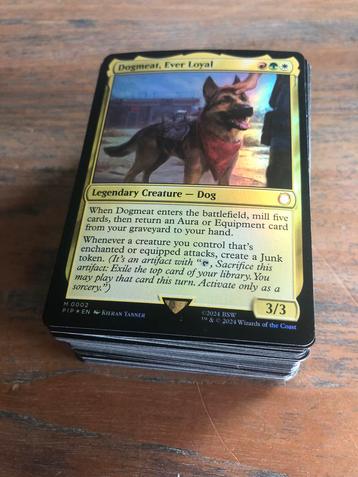 Mtg commander deck fallout beschikbaar voor biedingen