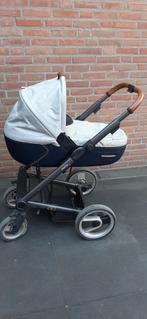 Mutsy kinderwagen IGO pure donkerblauw met grijs COMPLEET, Kinderen en Baby's, Kinderwagens en Combinaties, Zo goed als nieuw