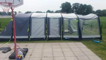 Opblaasbare Kampa hayling 6 Air(met extra luifel) beschikbaar voor biedingen